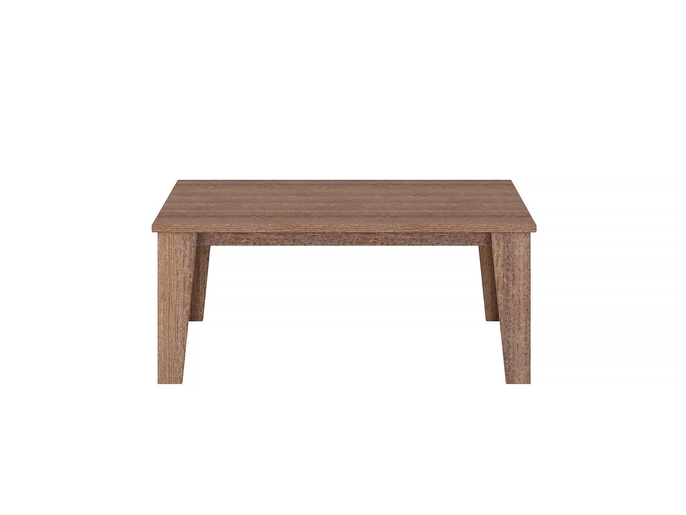 Coffee Table Antique Mahogany Front View