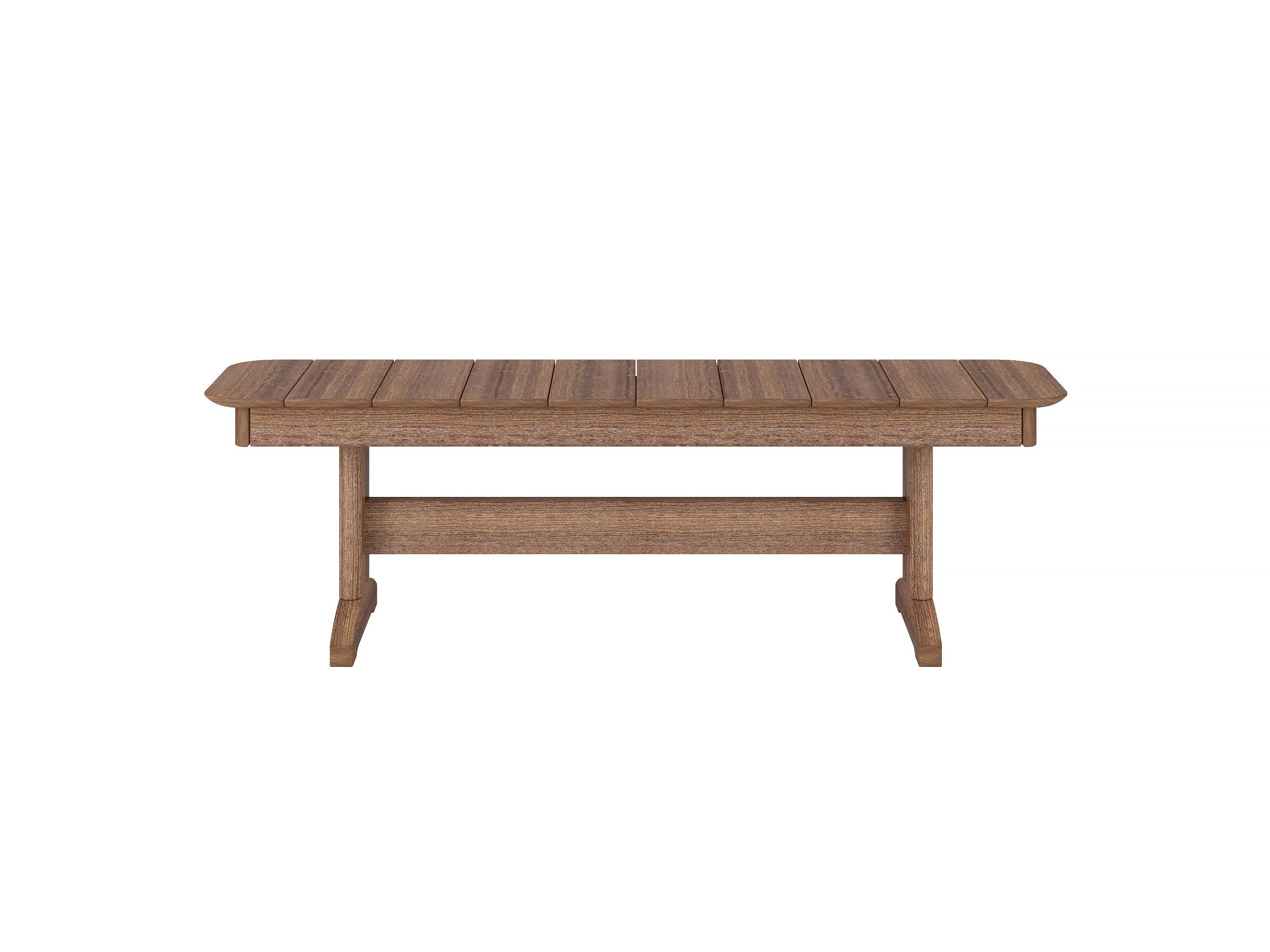 Classic Trestle 3-Piece Dining Set