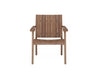 Half - Ashland Chat Chair Antique Mahogany front View