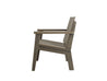 Half - Ashland Chat Chair Coastal Gray Side View