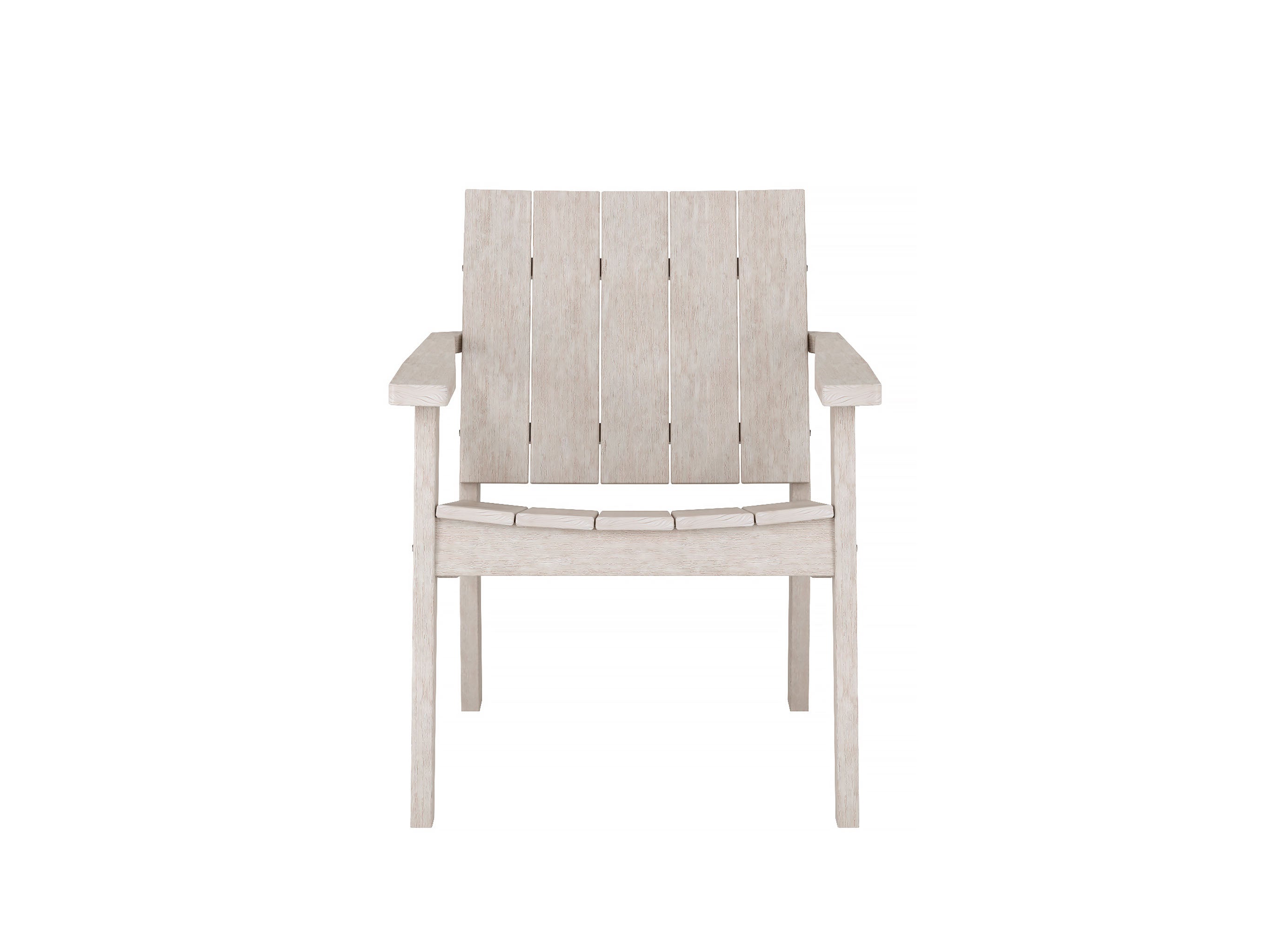 Half - Ashland Chat Chair Paper Birch front View