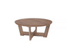 Cannon Beach Conversation Table Antique Mahogany Woodgrain