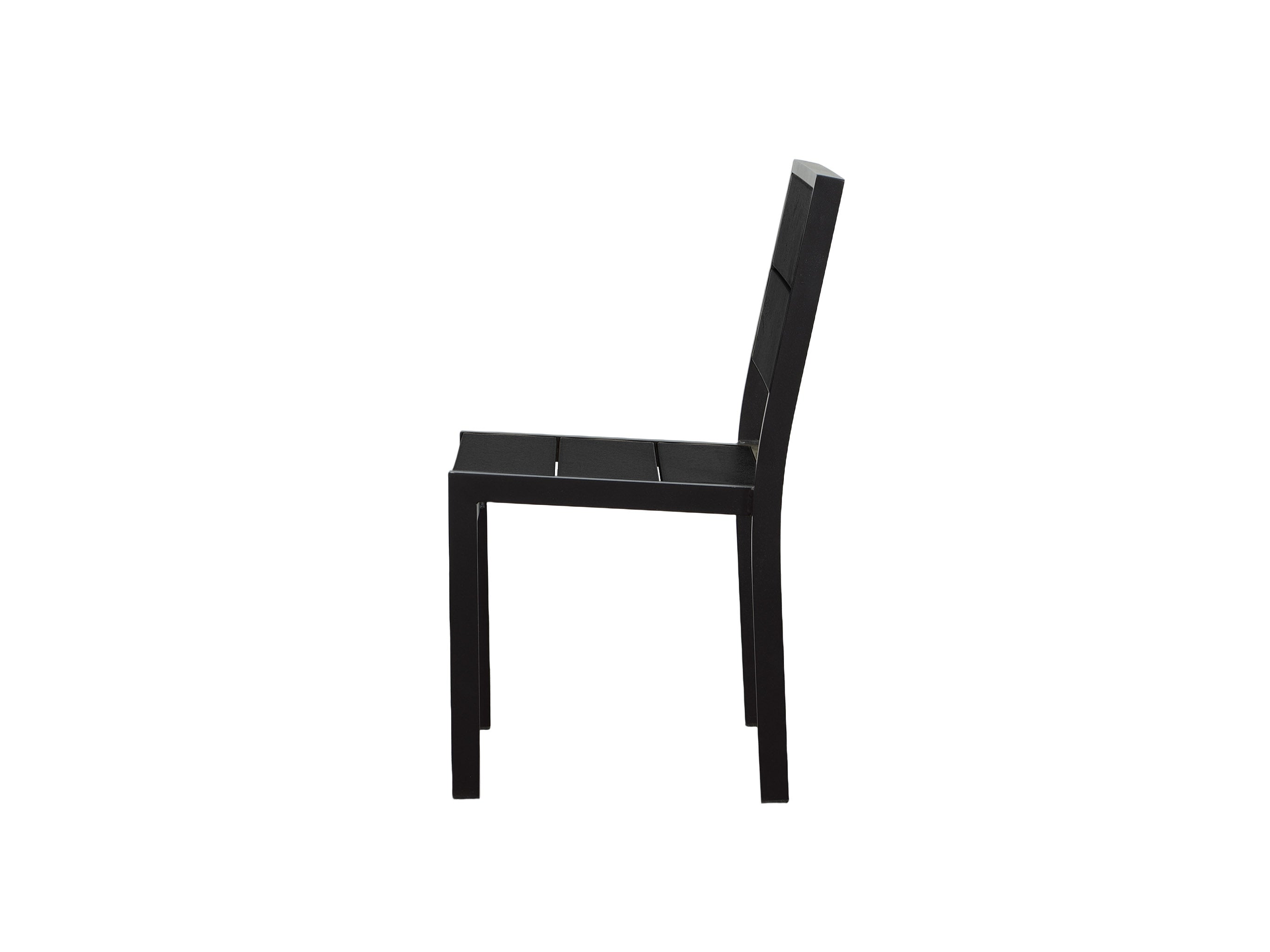 Half - Park City Side Chair with Black Frame and Black Tangentwood Side