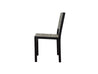 Half - Park City Side Chair with Black Frame and Coastal Gray