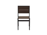 Half - Park City Side Chair with Black Frame and Tangentwood