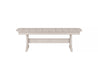 Classic Dining Bench Paper Birch Front View