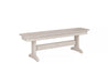 Classic Dining Bench Paper Birch Side View