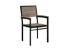 Half Park City Arm Chair Dining Beechwood Slight Side View