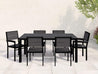 Park City Dining Set Black Black Frame