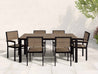 Park City Dining Set Beechwood Black Frame
