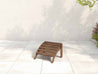 Ottoman Adirondack Brazilian Walnut