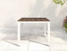Featured Image - Square Park City Dining Table with White Frame