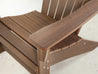 Brazilian Walnut Close up woodgrain on arm