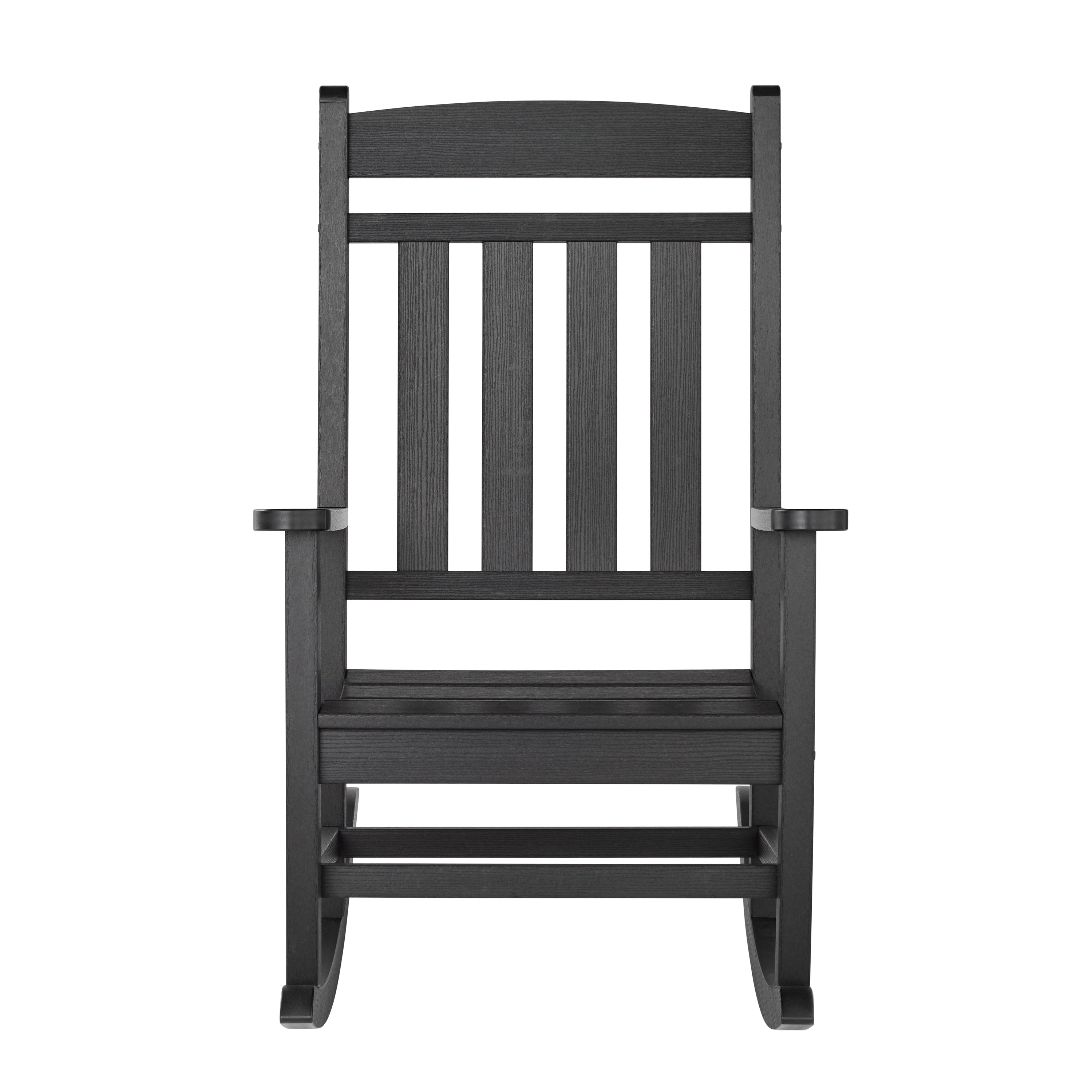Solid Woodgrain Rocking Chair
