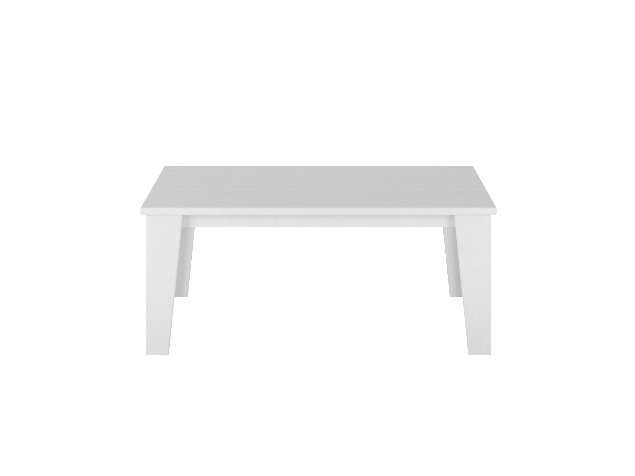 Coffee Table White Front View