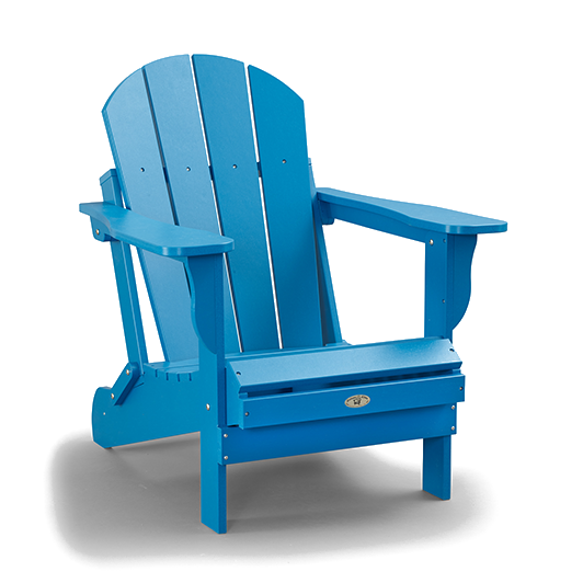 Folding Adirondack Patio Leisure Line, Blue Resin Adirondack Chairs Canada